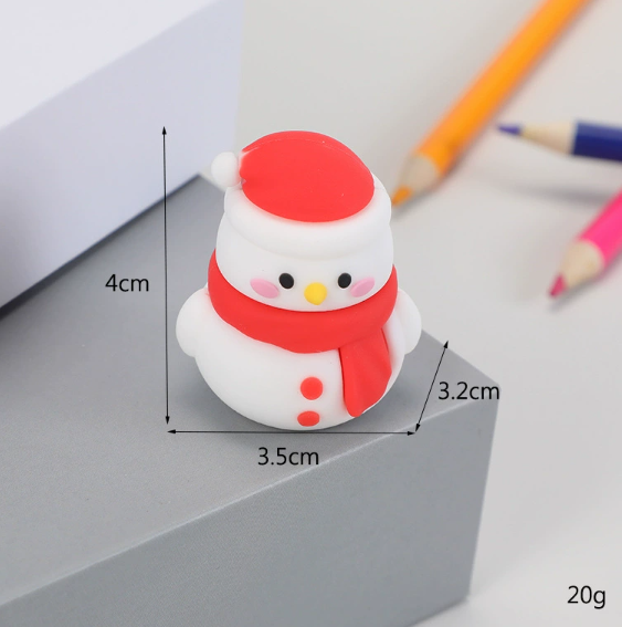 Christmas sharpener-Christmas socks-pvc-1 piece