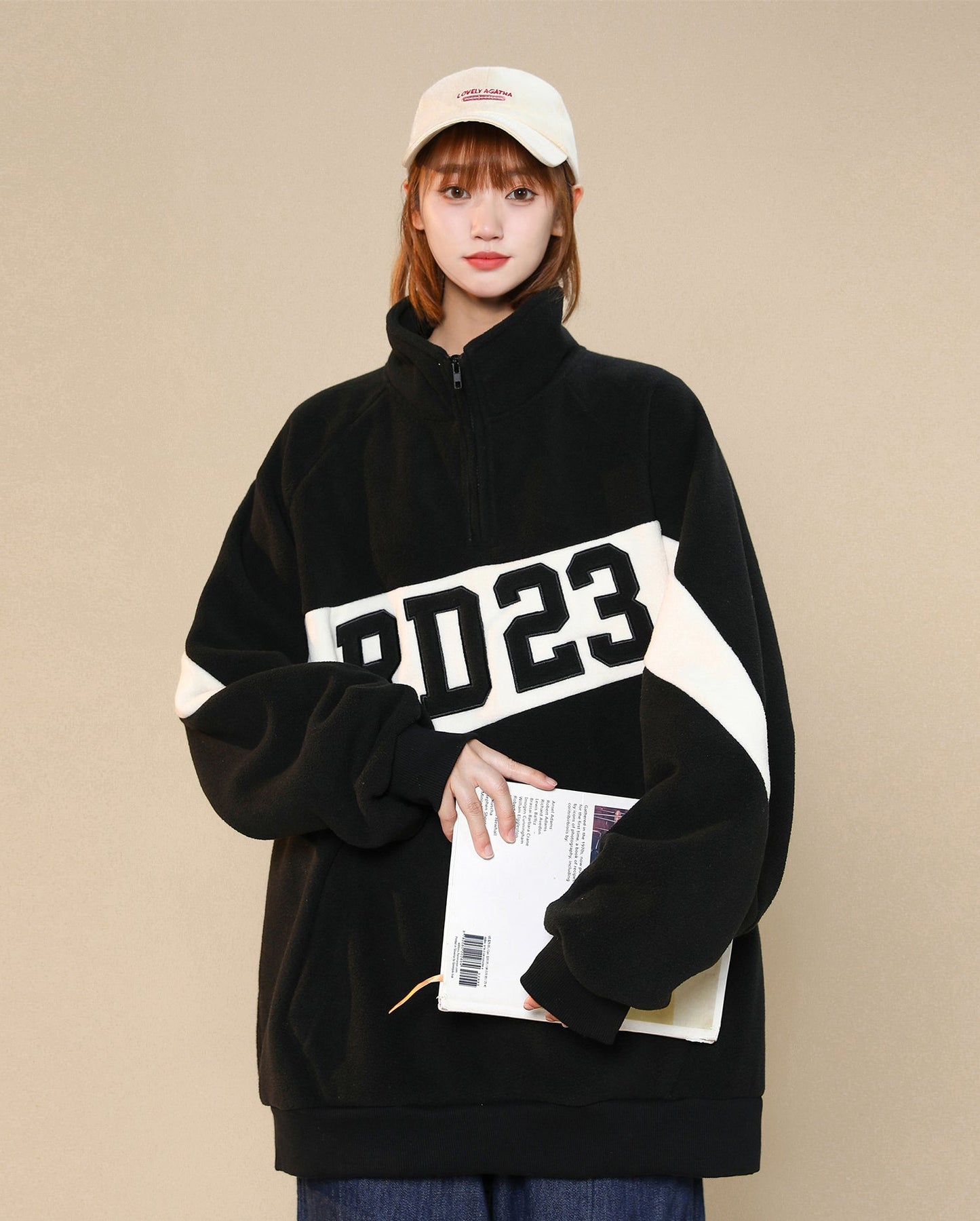 Damen RD23 Quarter-Zip Sweatshirt
