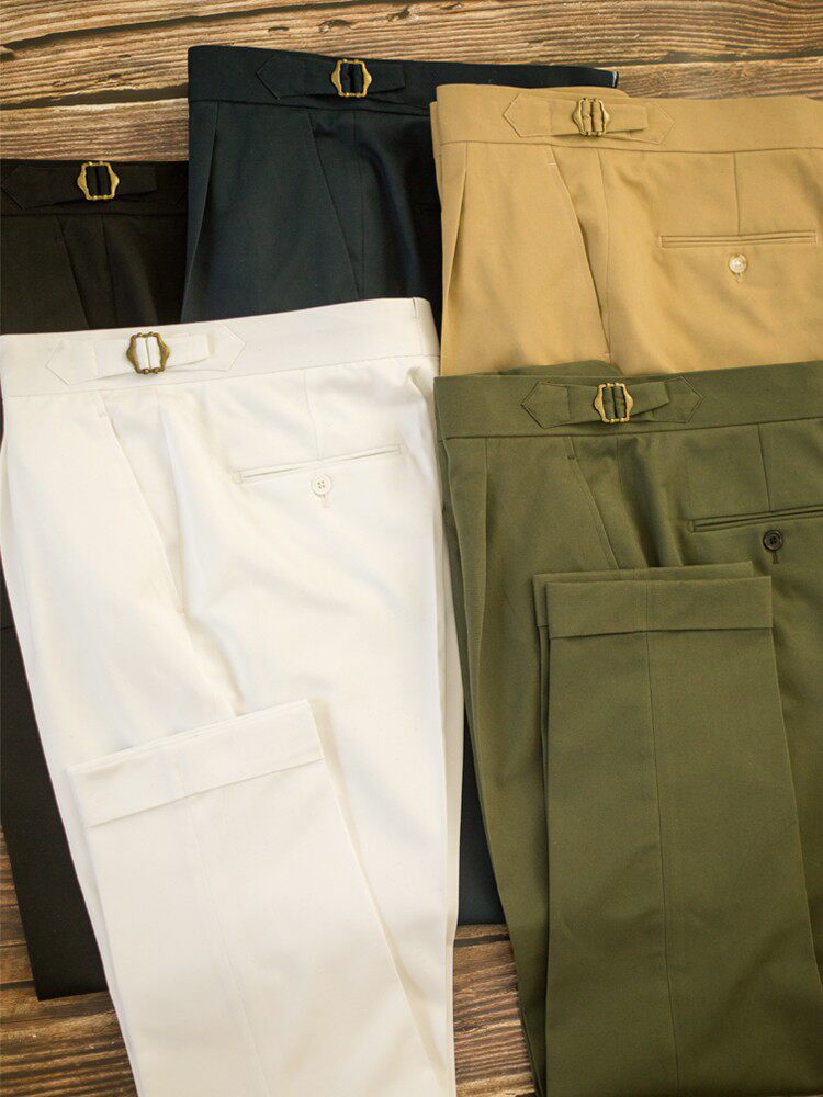 Men's Cotton Casual Pants From Naples