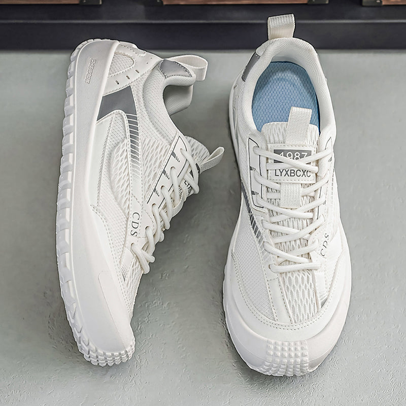 New Men's Lightweight Slip-On Skate Shoes, Versatile Trendy Casual Sneakers
