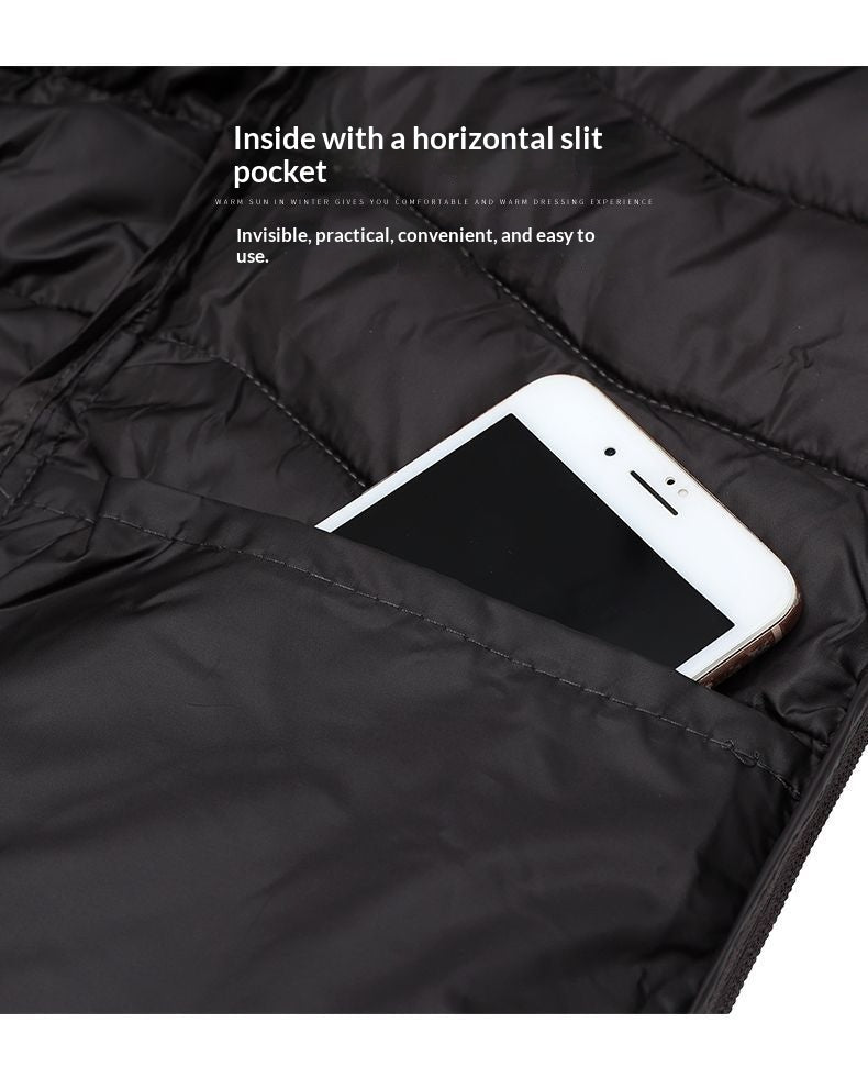 Men's Casual Cotton Jacket With A Stand-up Collar