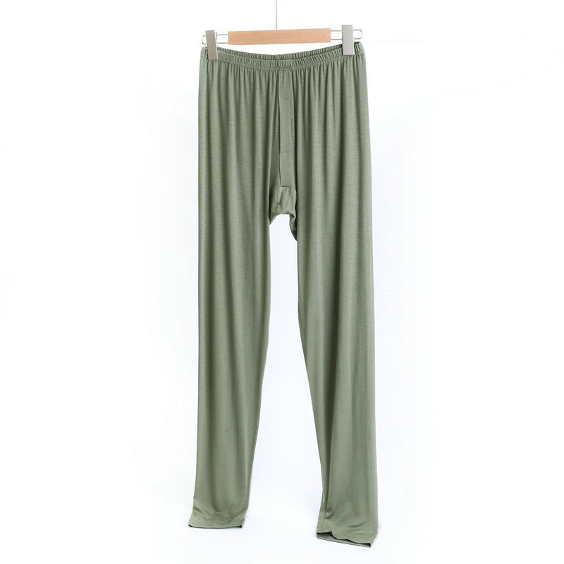 Mens Summer Modal Pajama Pants Thin Plus Size