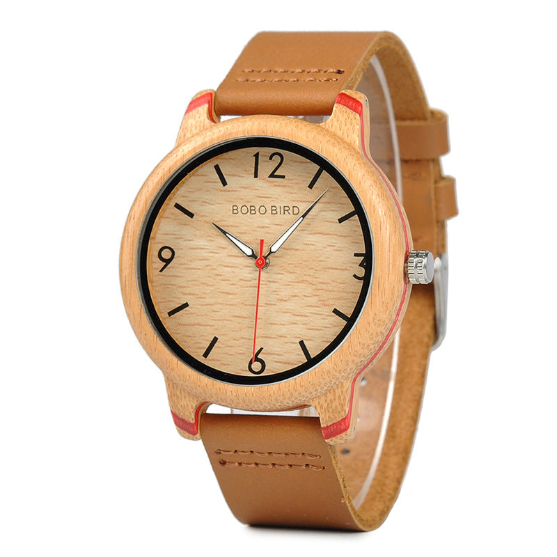 Simple And Elegant Wooden Womens Watch