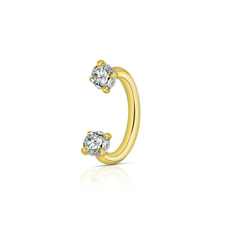 Minimalist U-shaped Nose Ring Jewelry Series