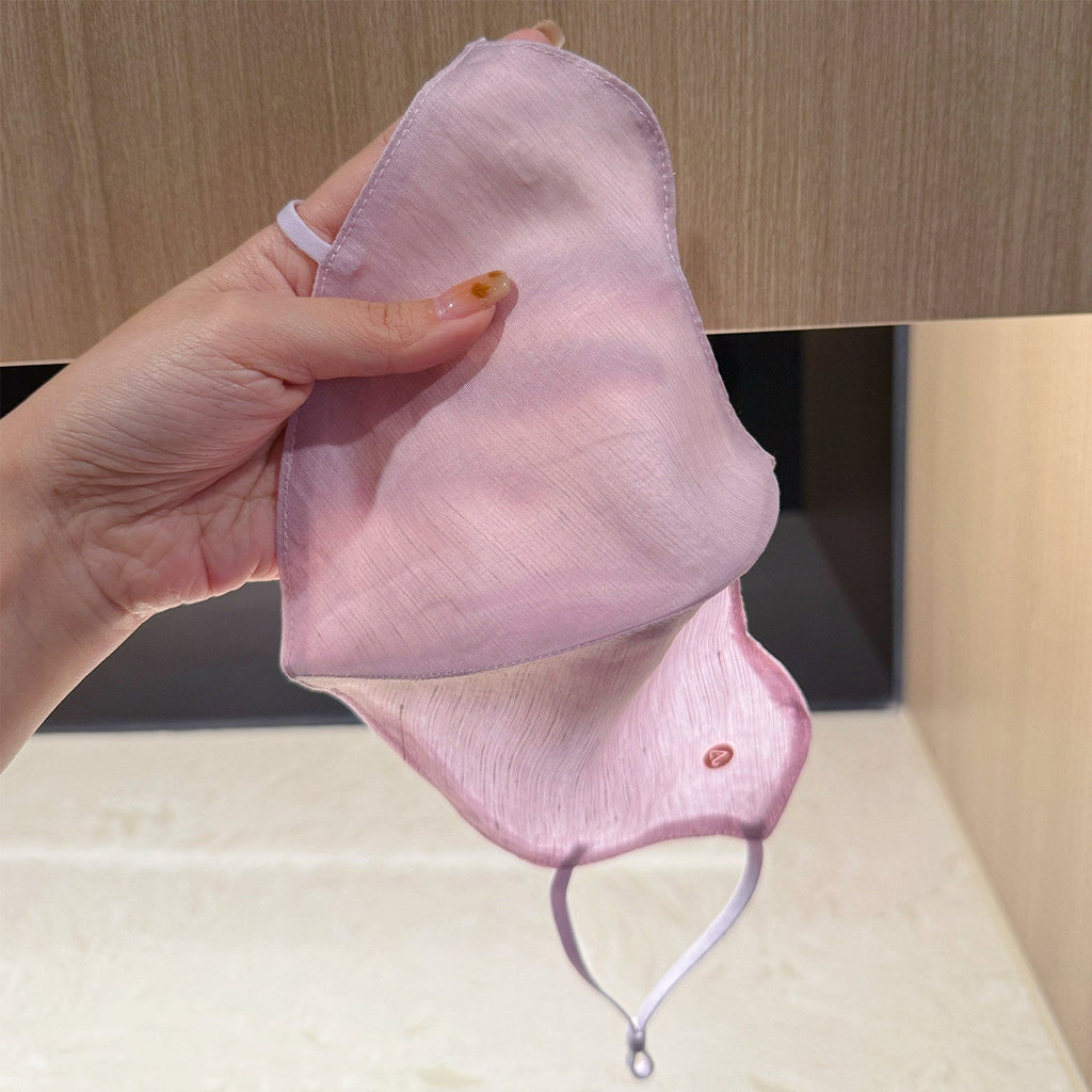 Lightweight Linen Tencel Breathable Sun-Protective Mask