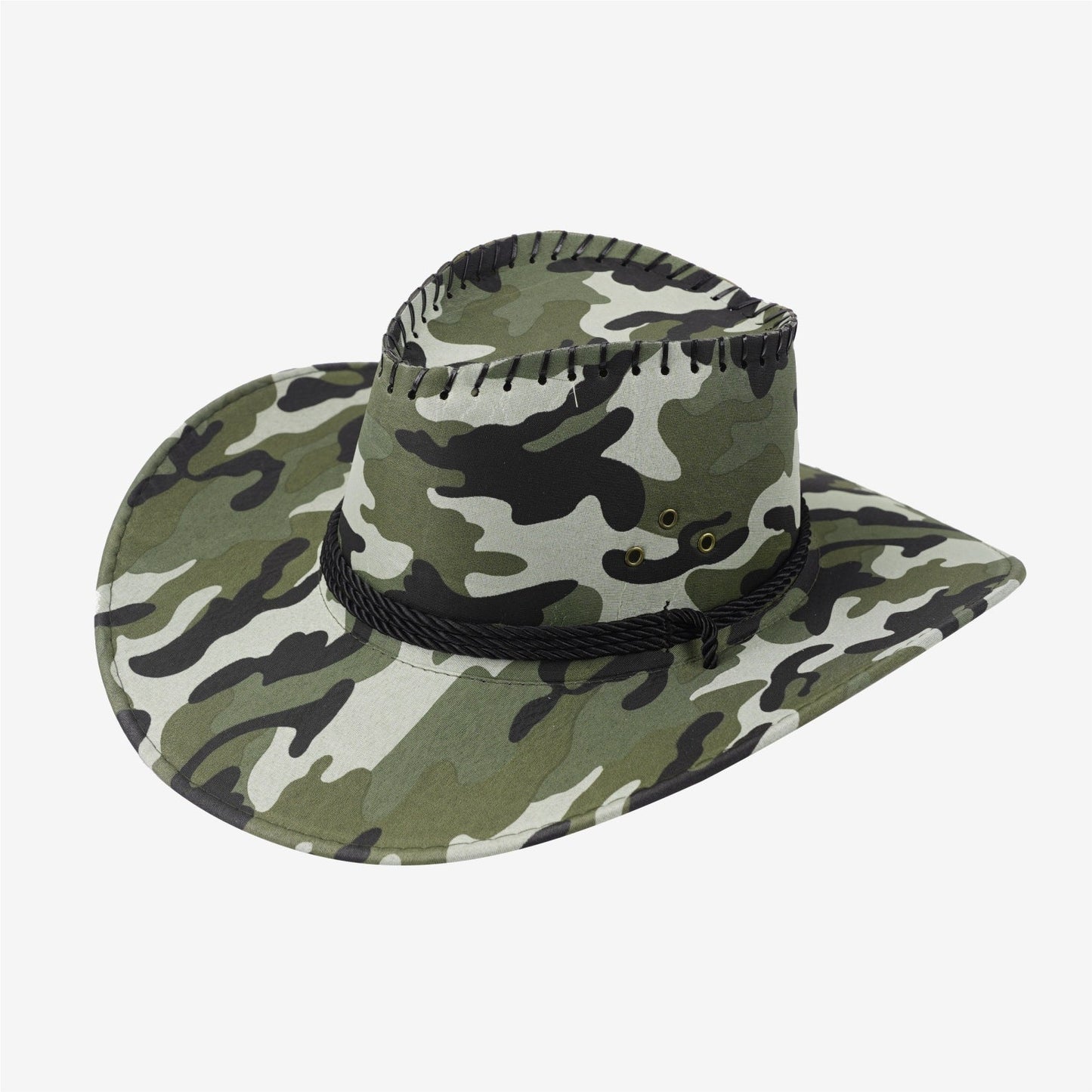 Men's And Women's Cowboy Hats, Sun Protection Hats For Grasslands, Western Cowboy Hats For Couples, Wide-Brimmed Xinjiang Felt Hats With Velvet Surface