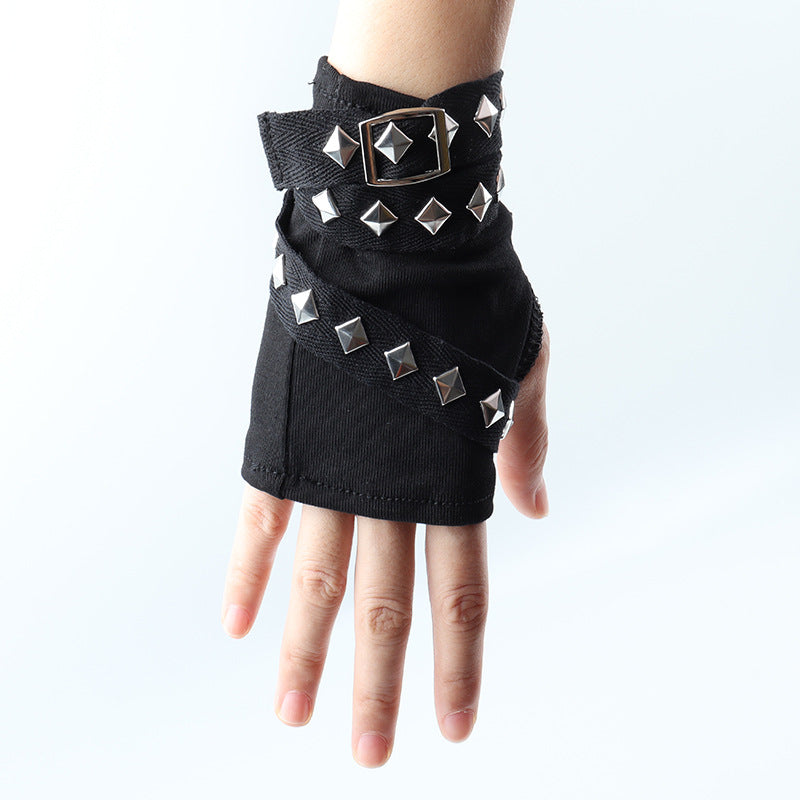 New Y2g Millennium Hot Girl Gloves Rivet