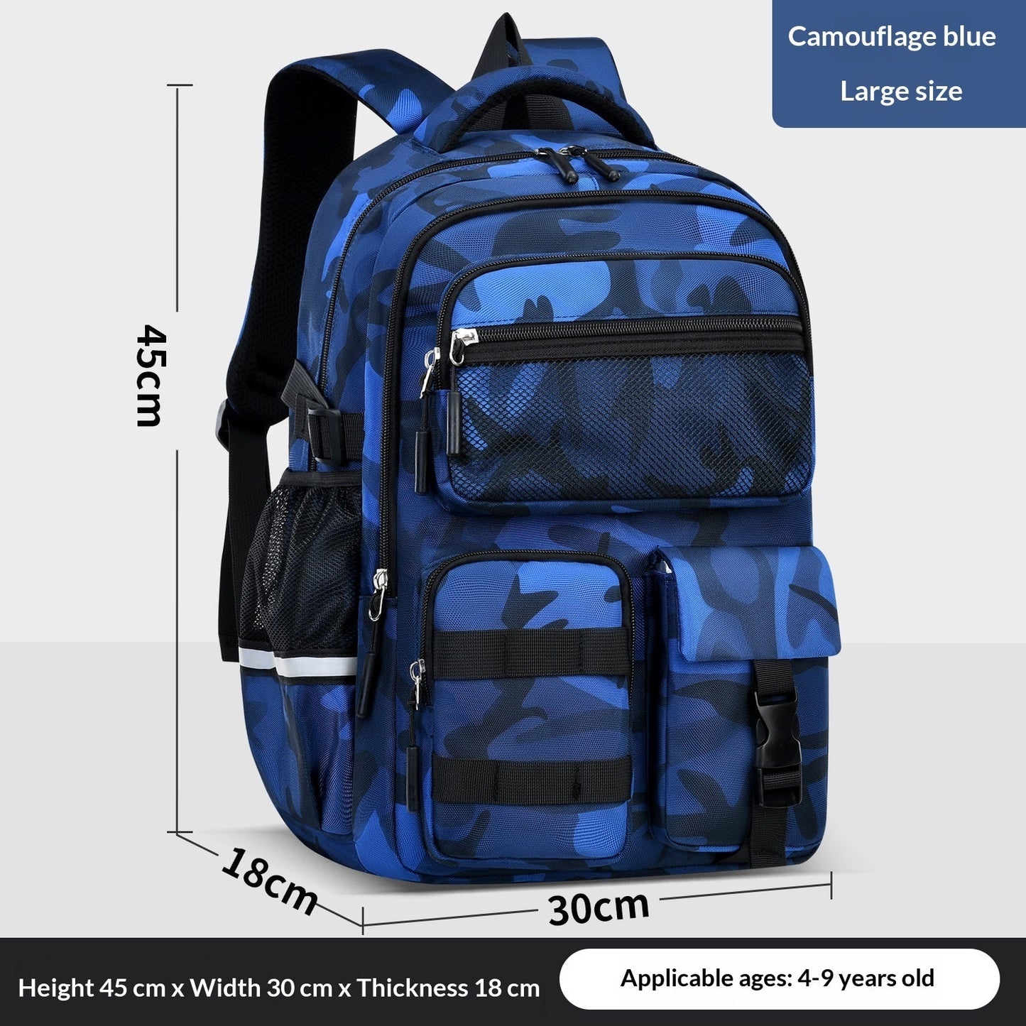 Childrens Fashionable High-Capacity Backpack