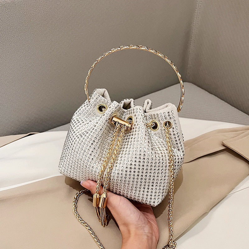 European And American Shiny Diamond Handbag For Women