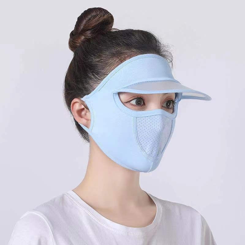 Ice Silk Sunscreen Mask UV Protection