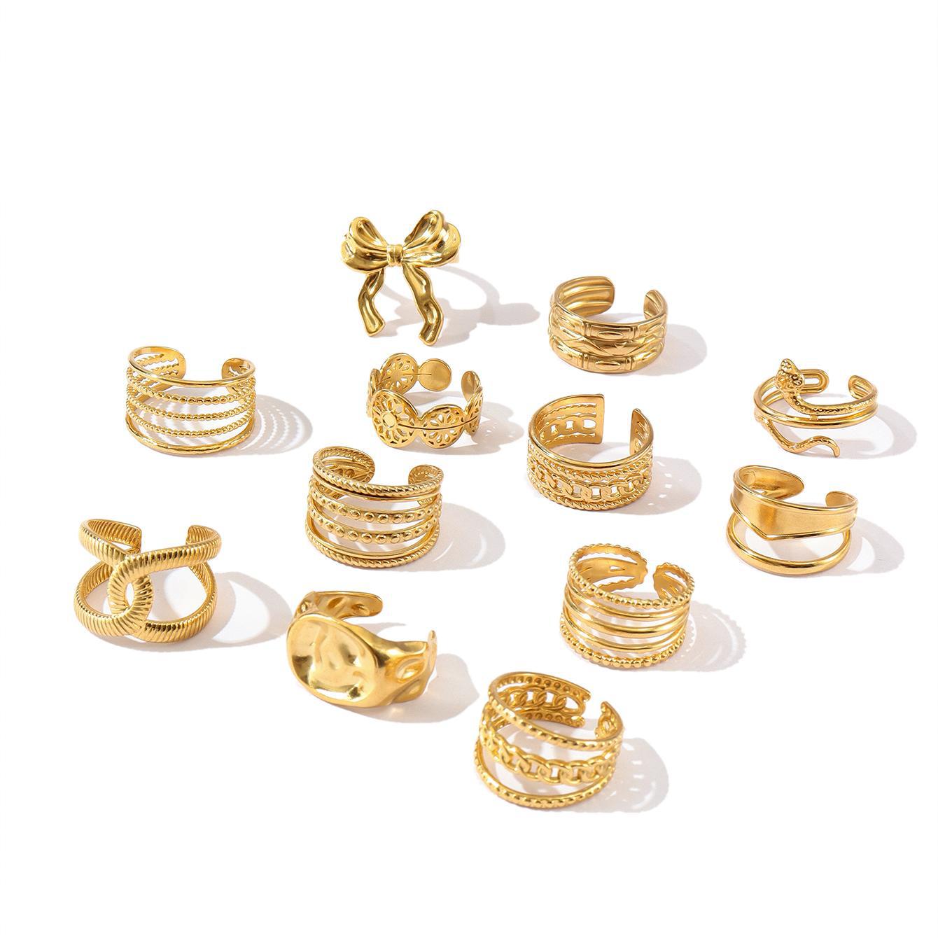 French-style Starsunmoon Ring For Women