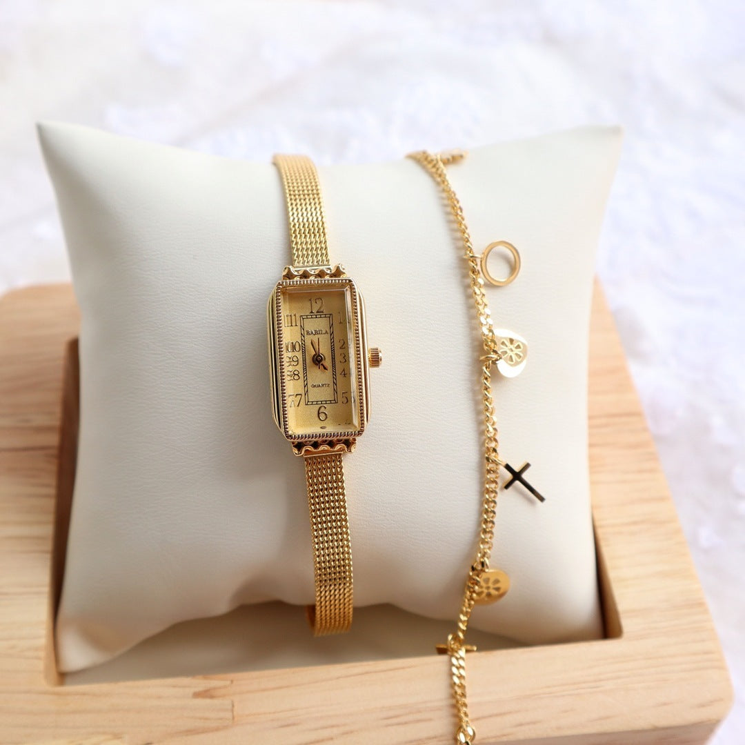 Retro Square Head Fashion Watch