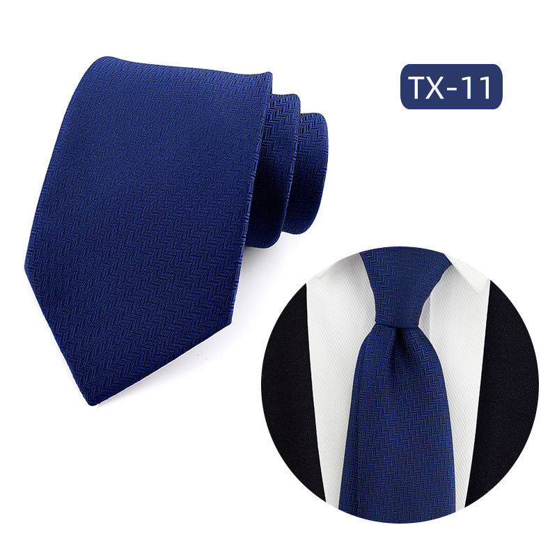 Mens Jacquard Woven Business-casual Tie