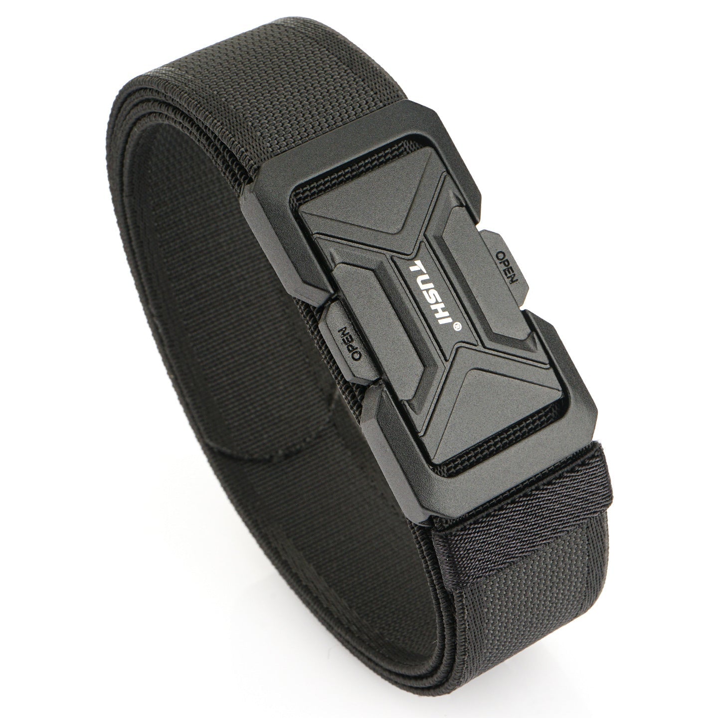 New 35-inch Buckle Tactical Comfortable Elastic Outdoor Belt