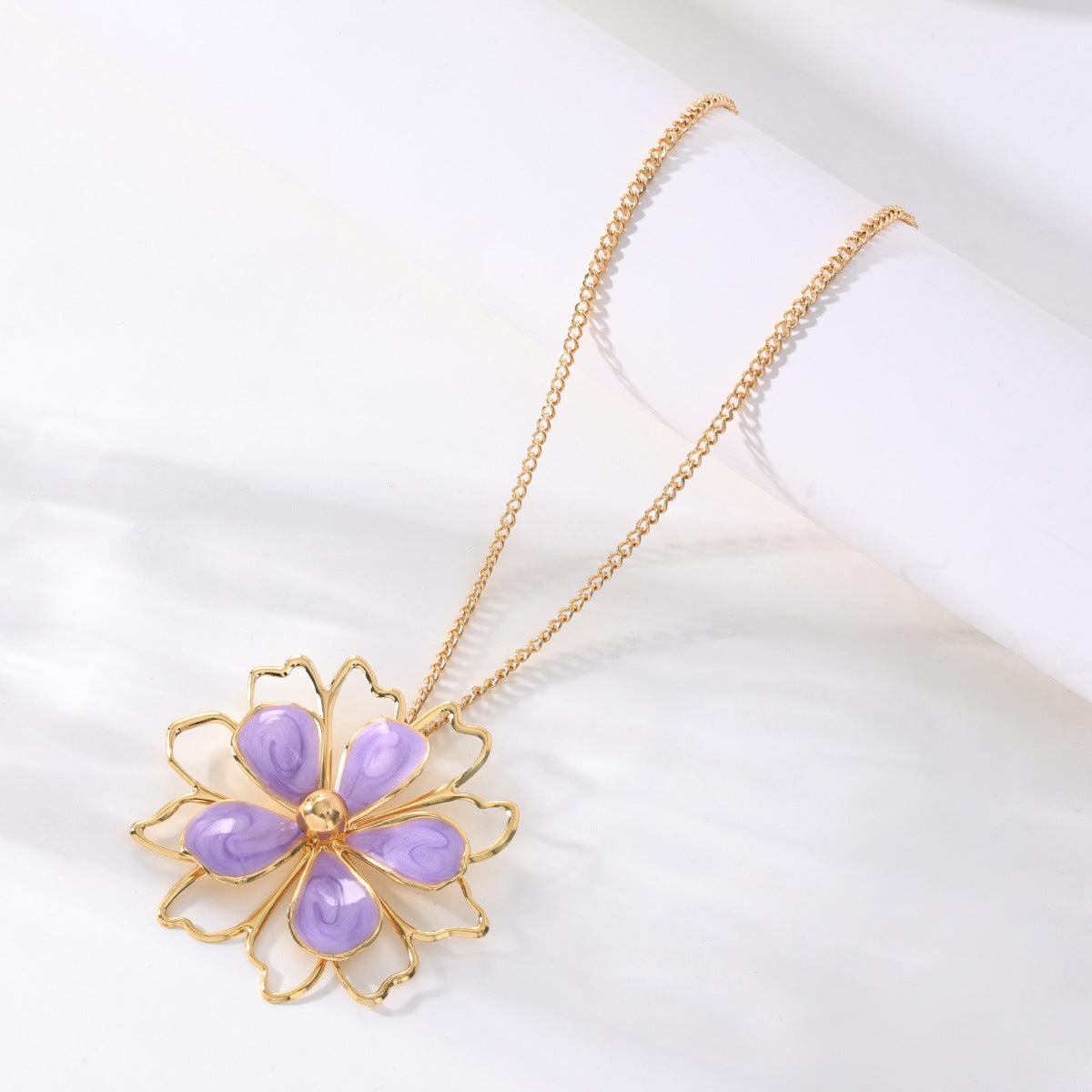 Three-dimensional Flower Ring Bracelet