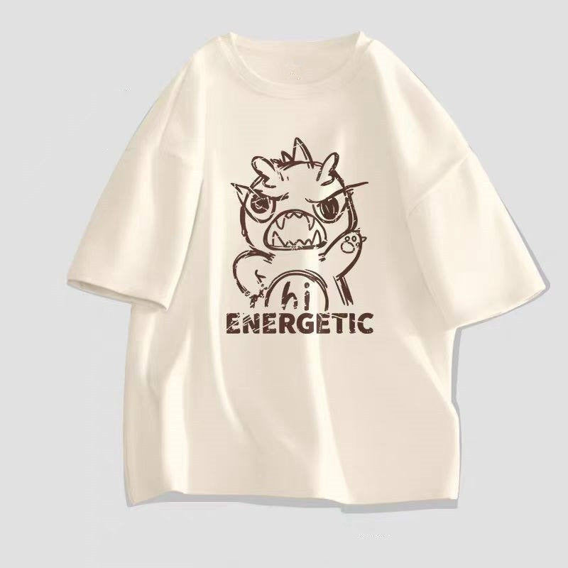 Mens Hong Kong Style Trendy Short Sleeve T Shirt For Summer