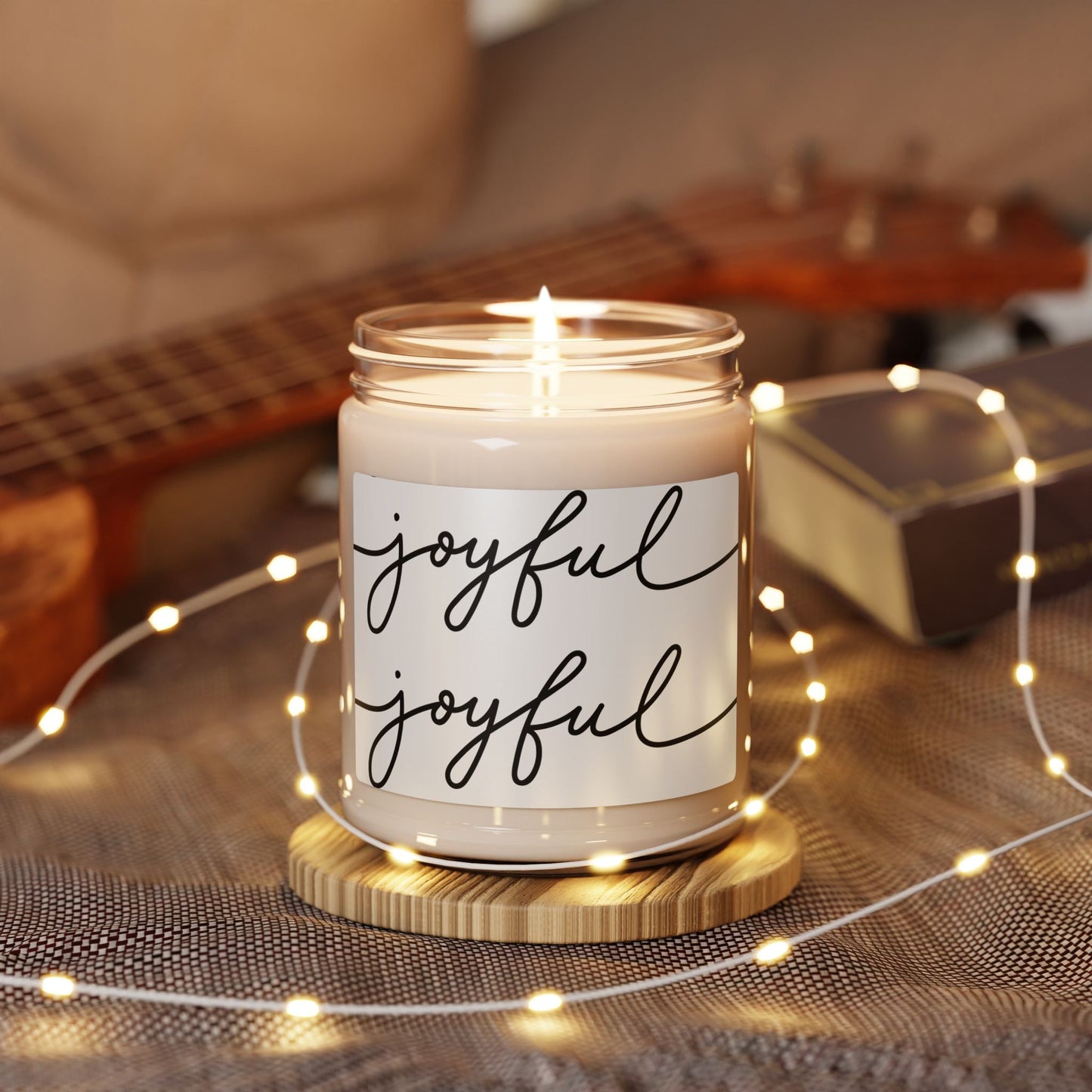 Soy Candle – Scented Jar Candle