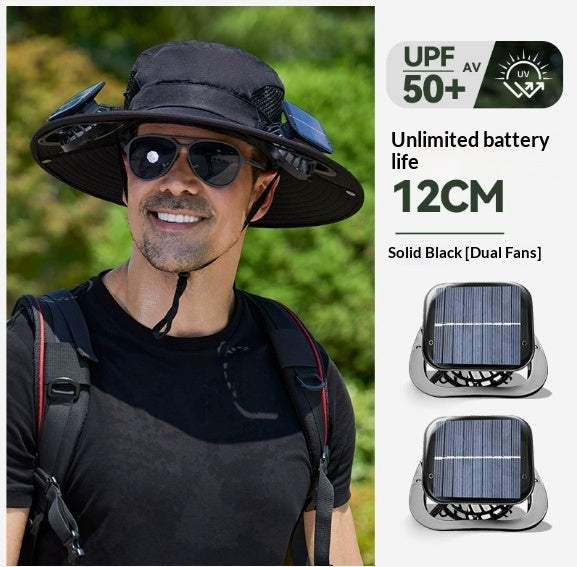 Spray Fan Hat Cooling Sunshade Fisherman Hat
