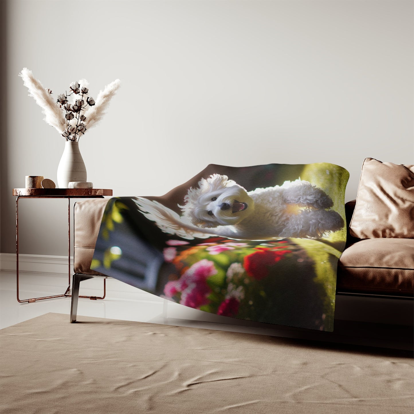 Sweatshirt Blanket – Plush Fleece Throw, 2 Size Options
