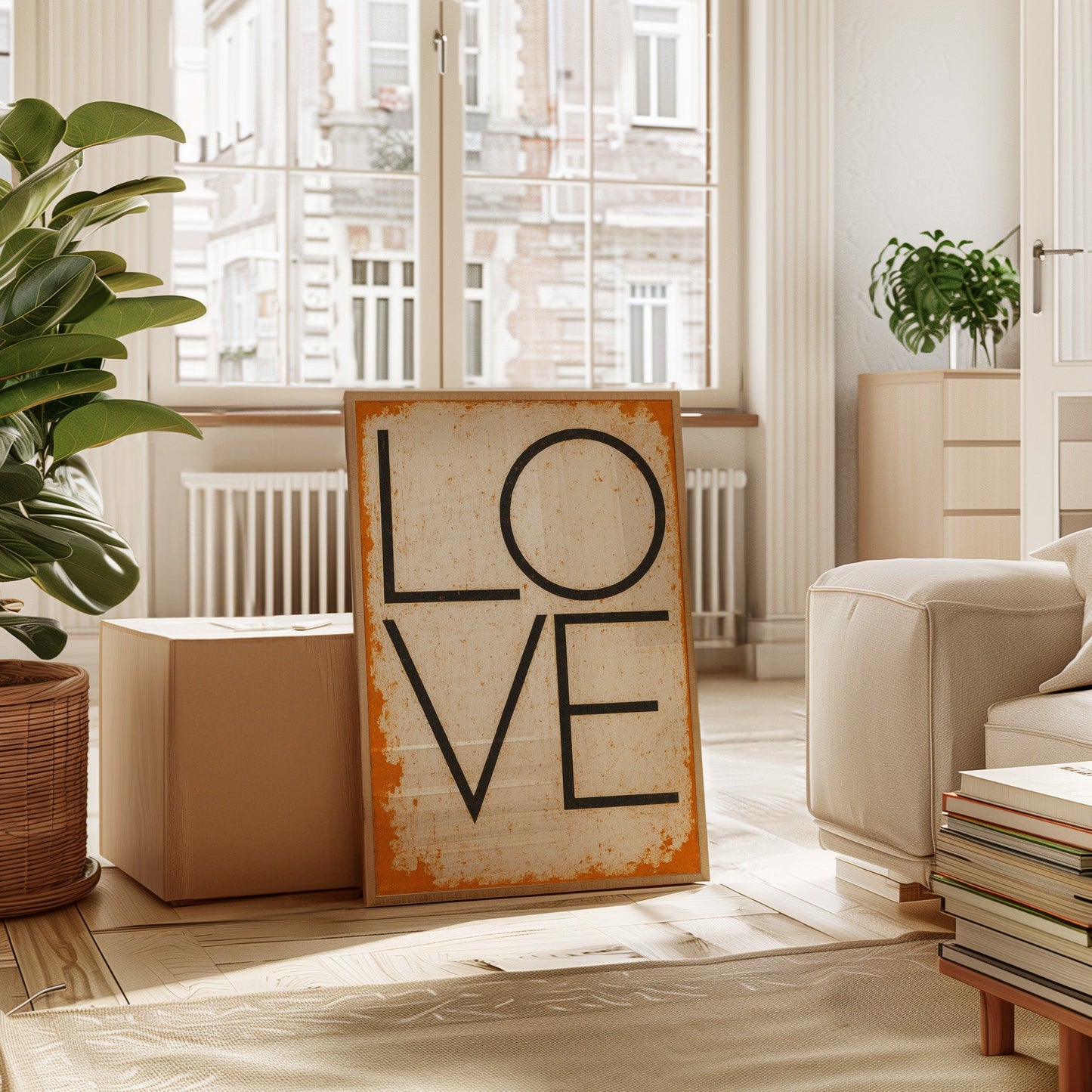 Love in Burnt Orange