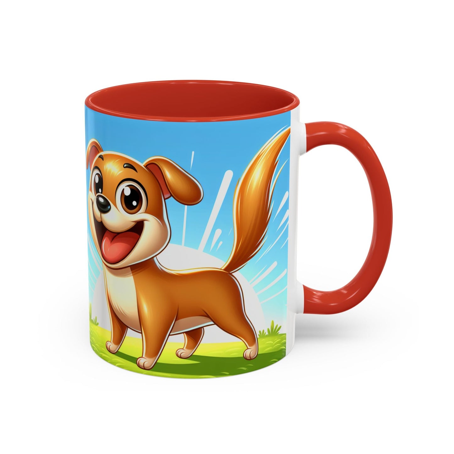 Keramiktasse mit Hunderassen-Motiv – 11 oz & 15 oz