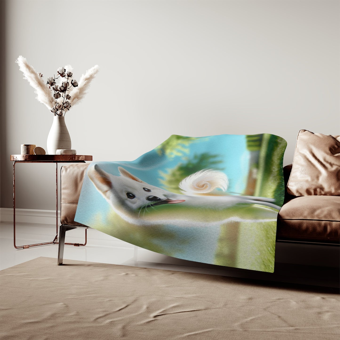 Sweatshirt Blanket – Plush Fleece Throw, 2 Size Options