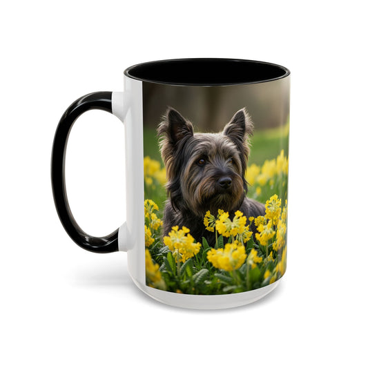 Keramiktasse mit Hunderassen-Motiv – 11 oz & 15 oz