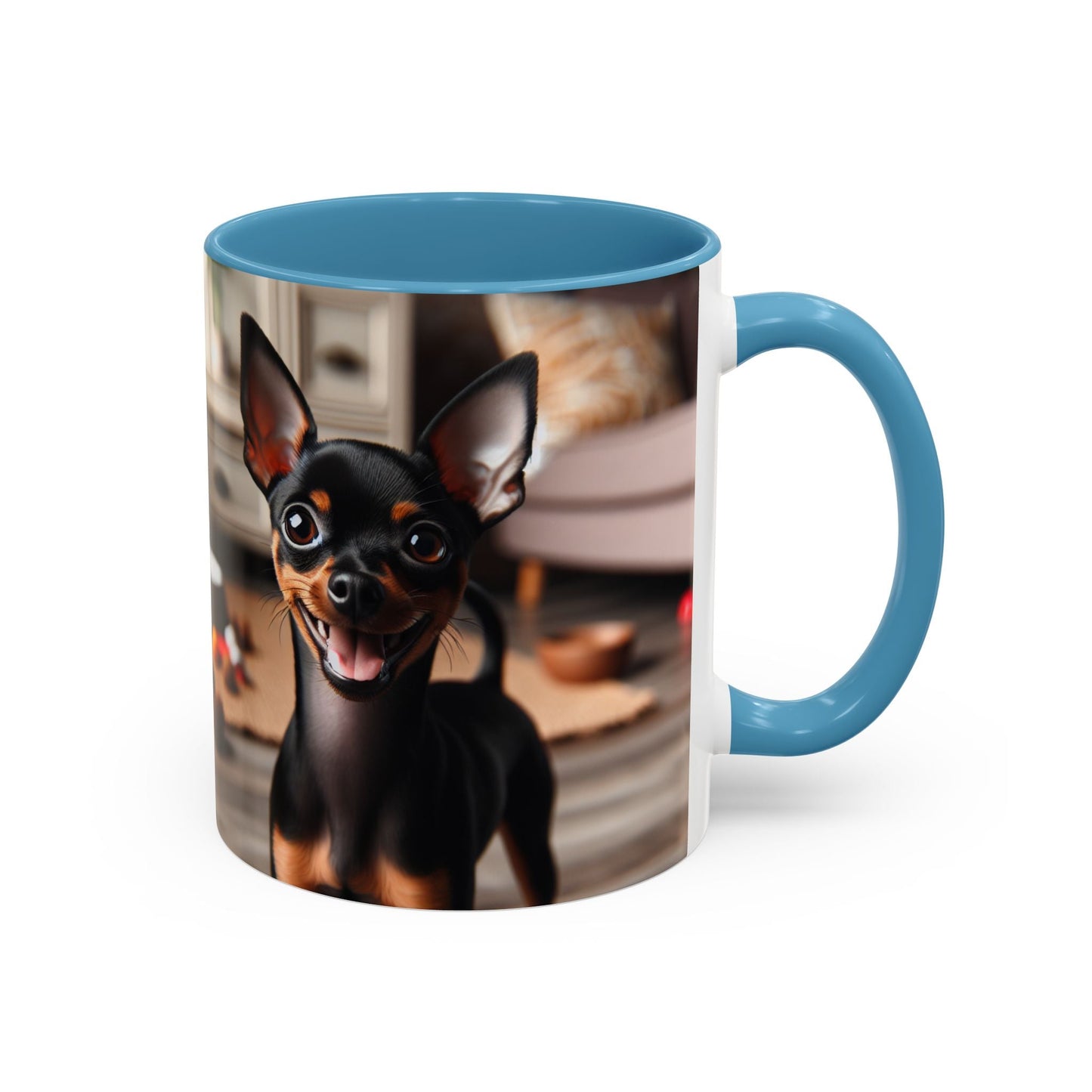 Keramiktasse mit Hunderassen-Motiv – 11 oz & 15 oz