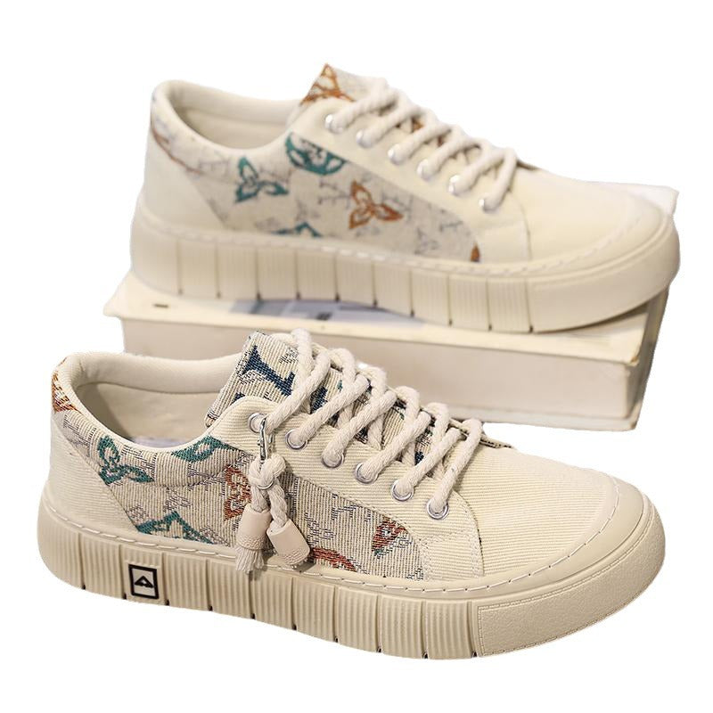 Trendy Wild Four Seasons Canvas Sneakers