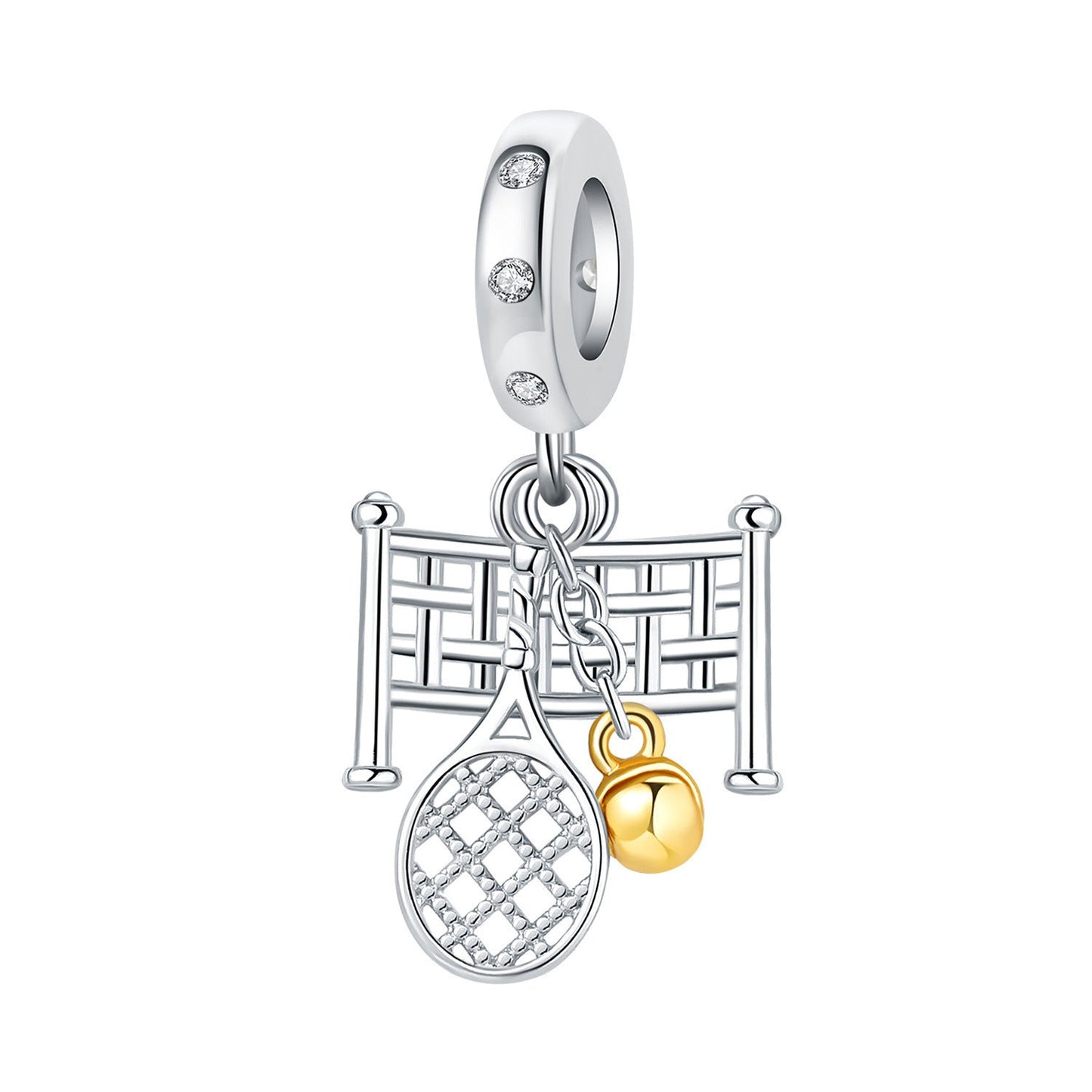 DIY Pendant Bracelet Accessories In A Volleyball And Soccer Sporty Style