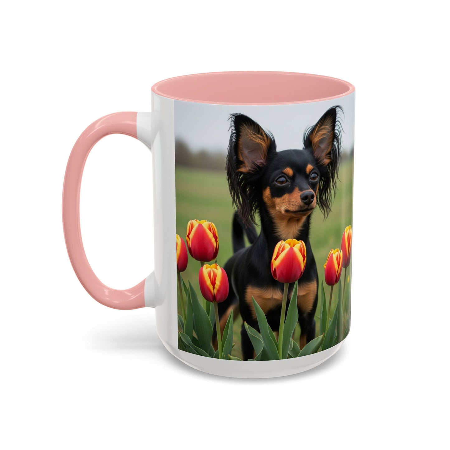Keramiktasse mit Hunderassen-Motiv – 325 ml & 440 ml