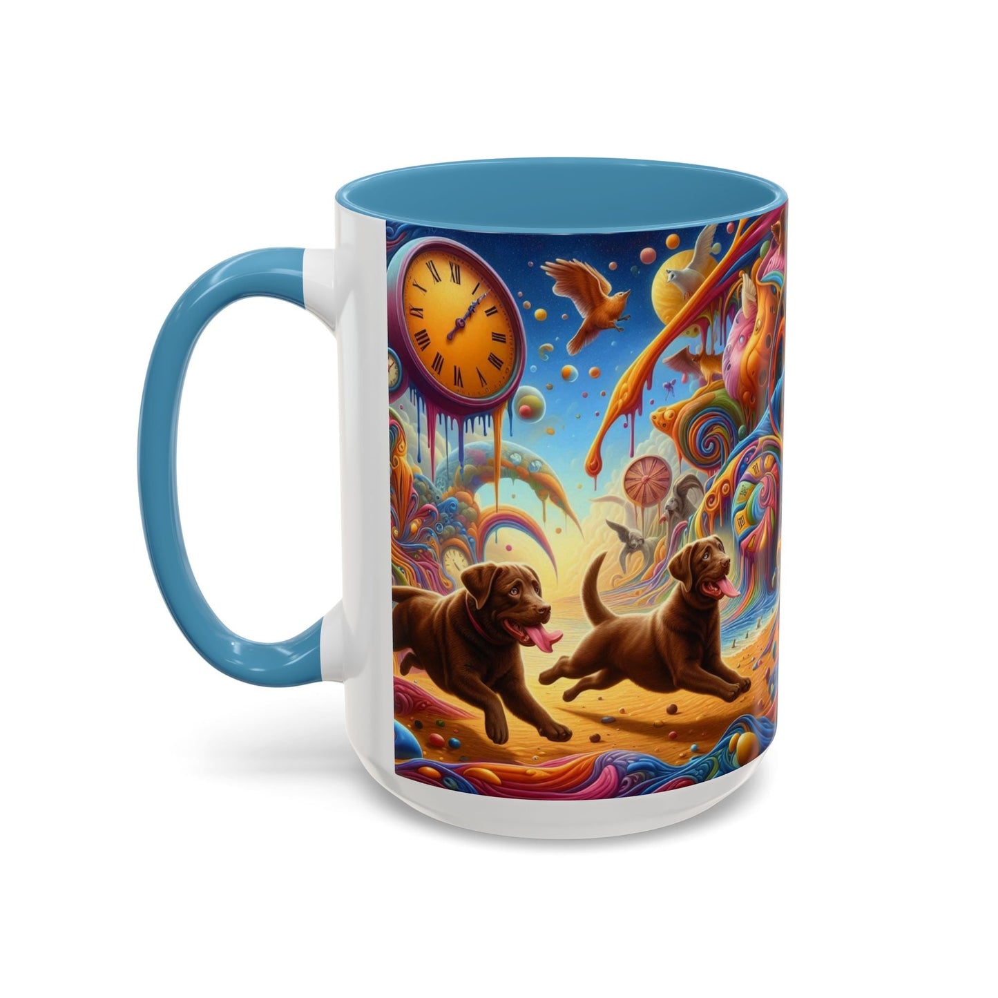 Keramiktasse mit Hunderassen-Motiv – 11 oz & 15 oz
