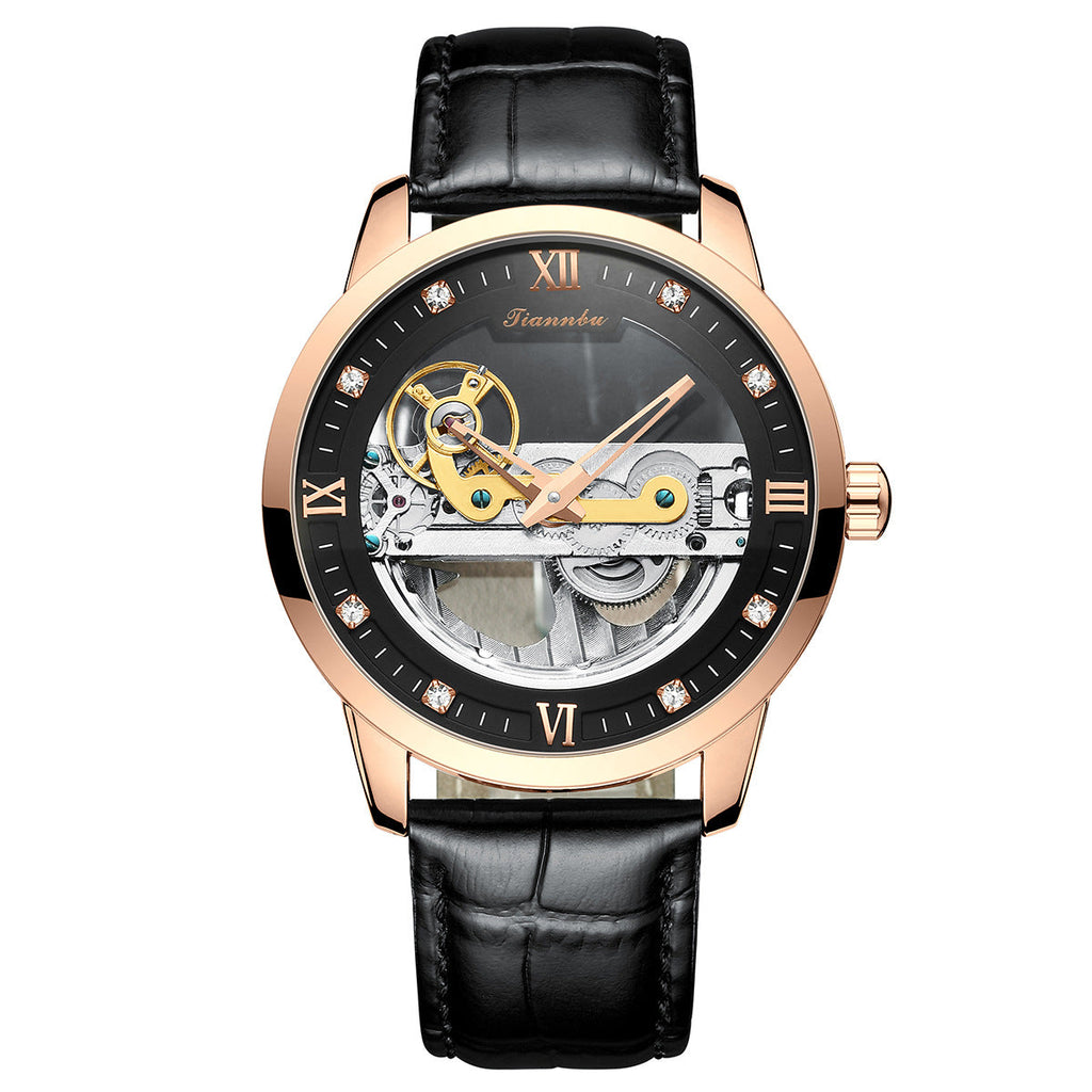 Men's Automatic Hollow Mechanical Watch