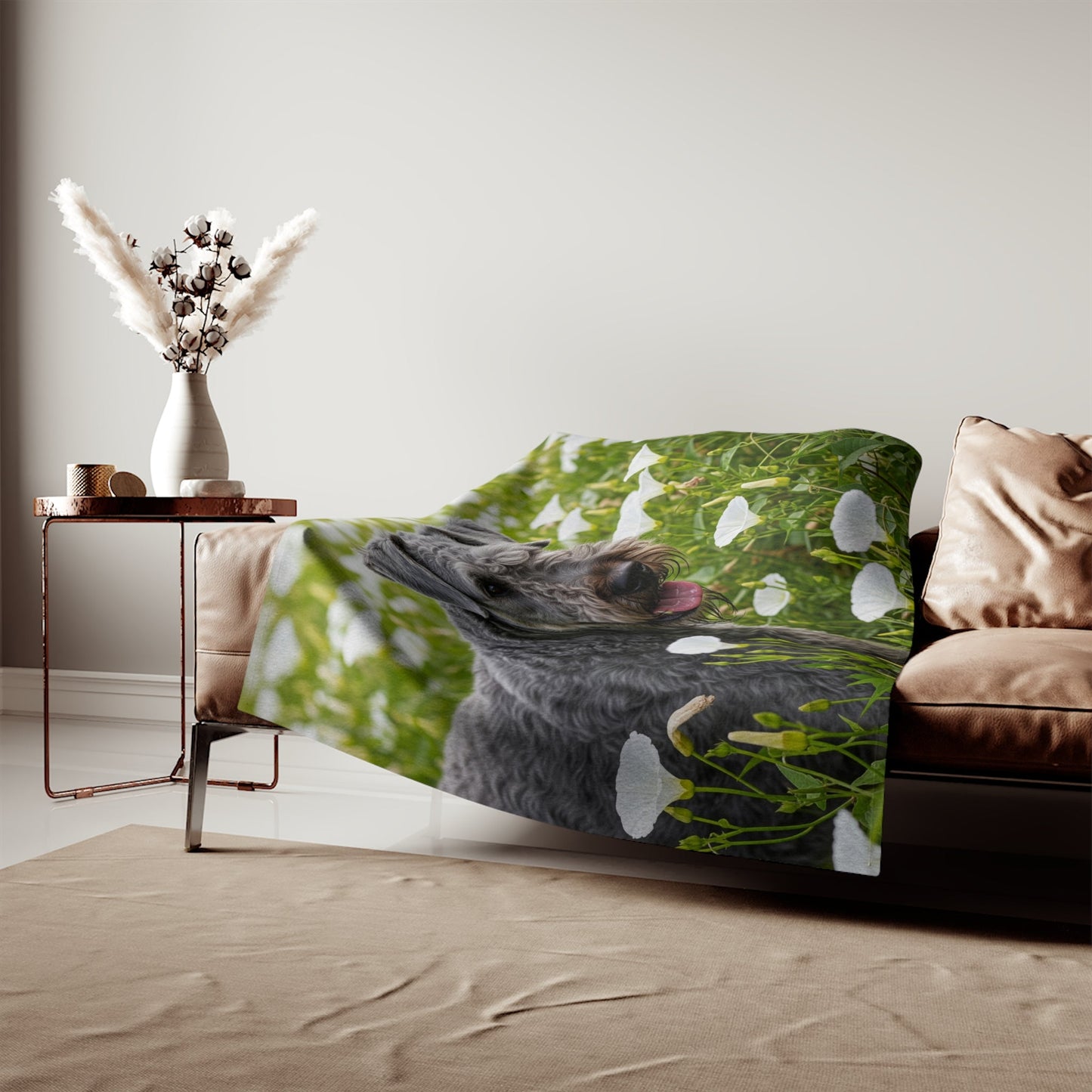 Sweatshirt Blanket – Plush Fleece Throw, 2 Size Options