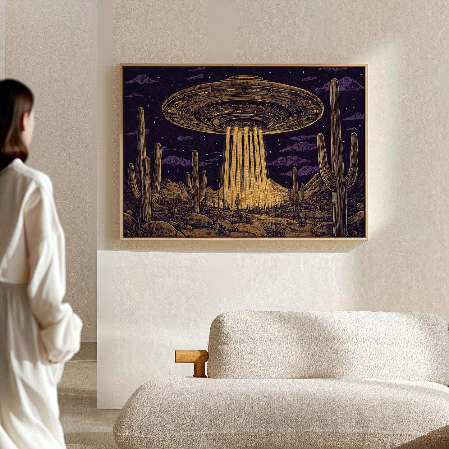 La dernière lumière dans le canyon