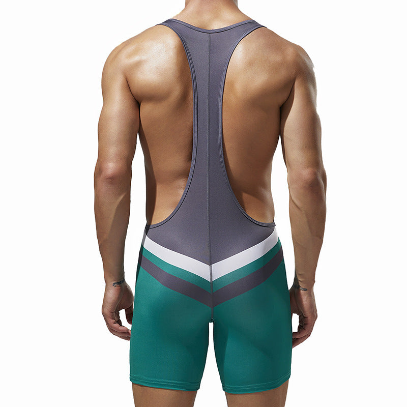 Men's Sports Vest Bodybuilding Yoga Jumpsuit
