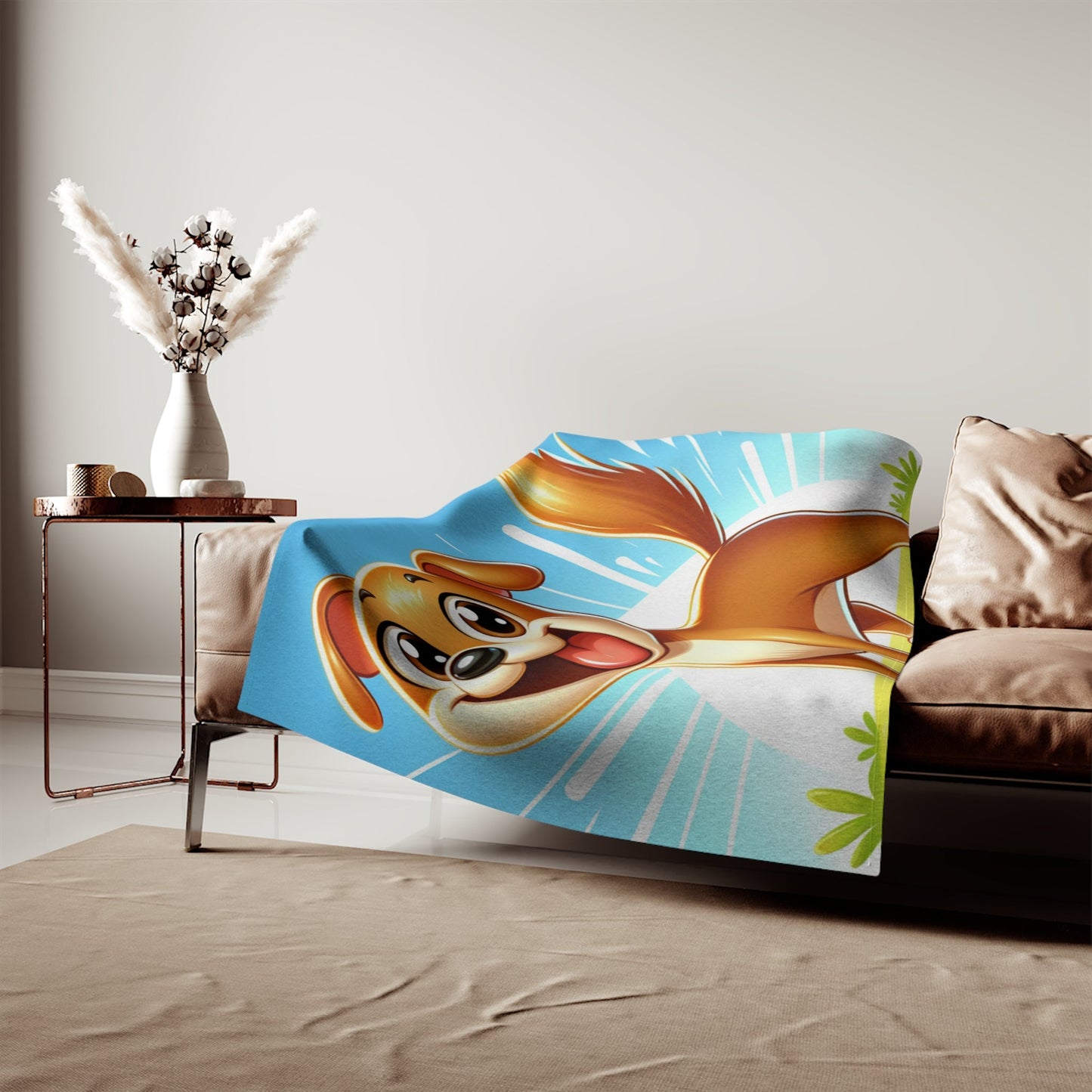 Sweatshirt Blanket – Plush Fleece Throw, 2 Size Options