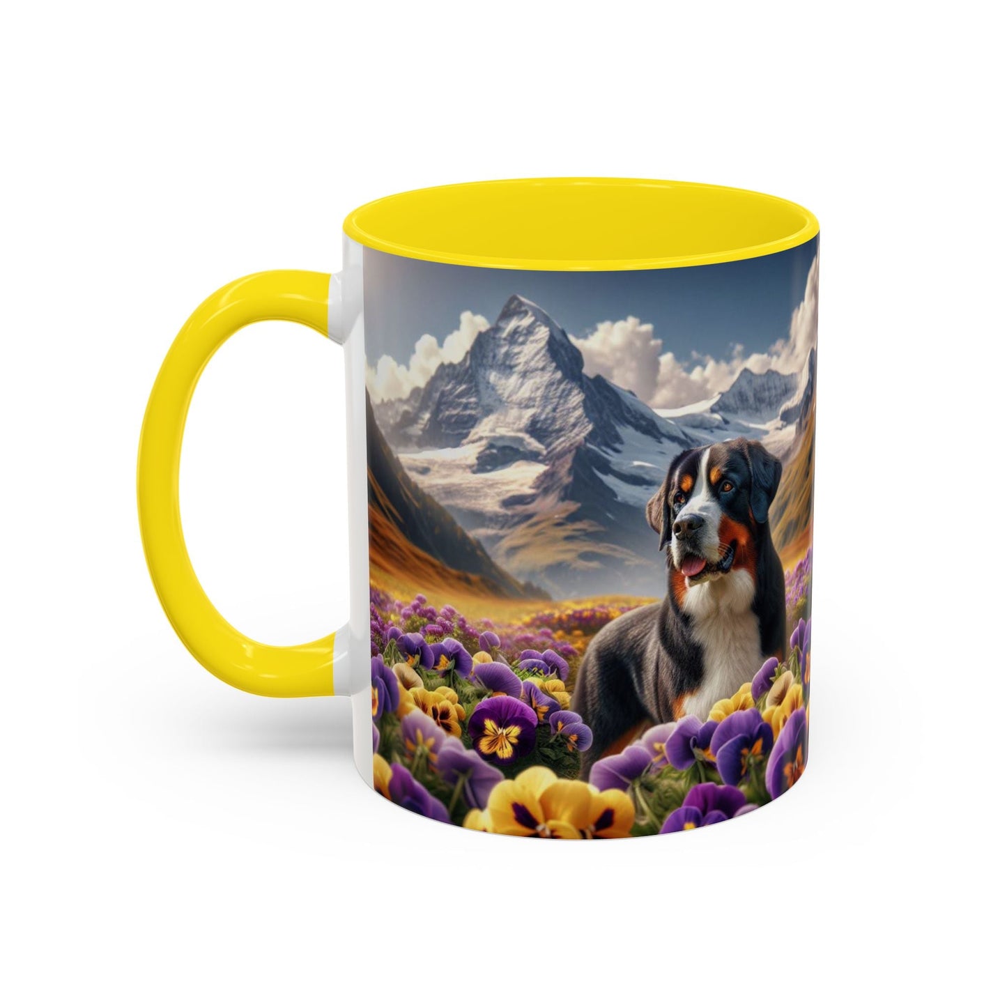 Keramiktasse mit Hunderassen-Motiv – 11 oz & 15 oz
