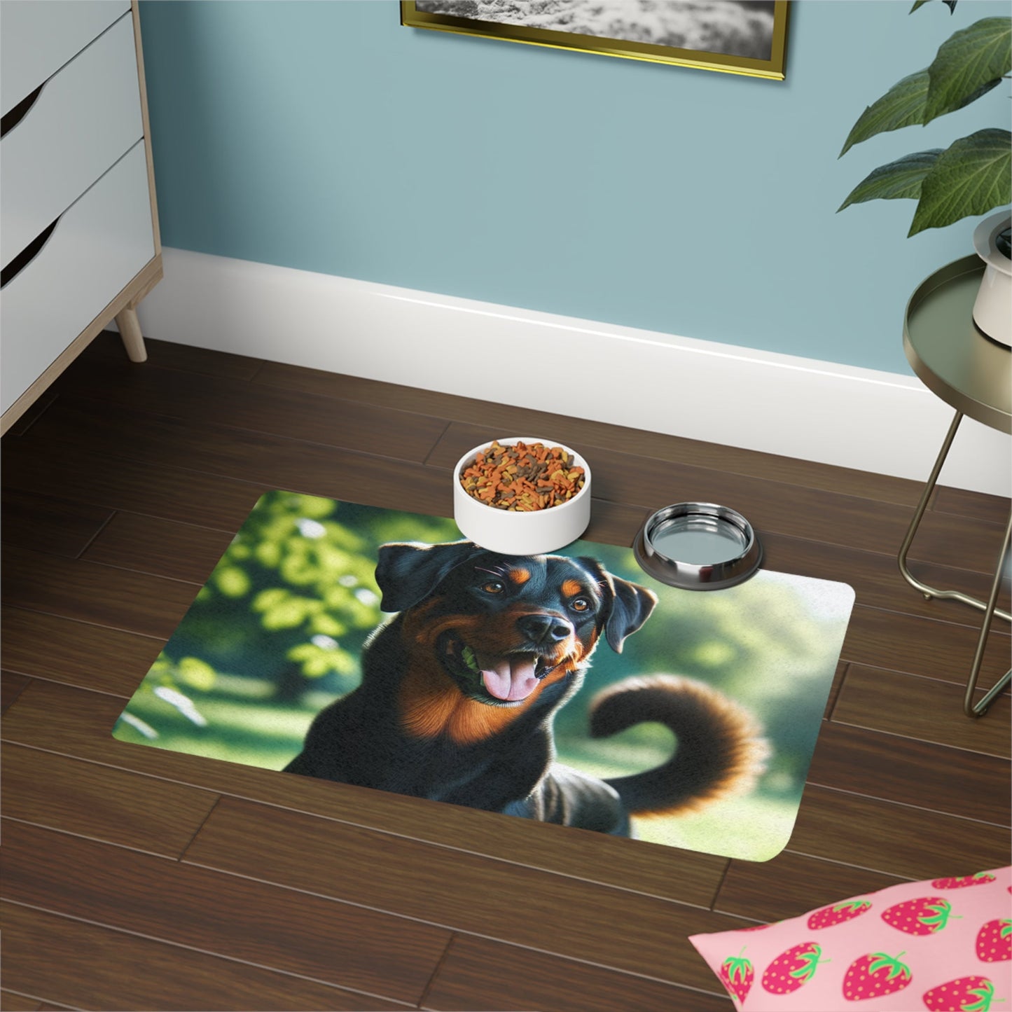 Non-Slip Pet Food Mat – Waterproof Feeding Mat for Dogs