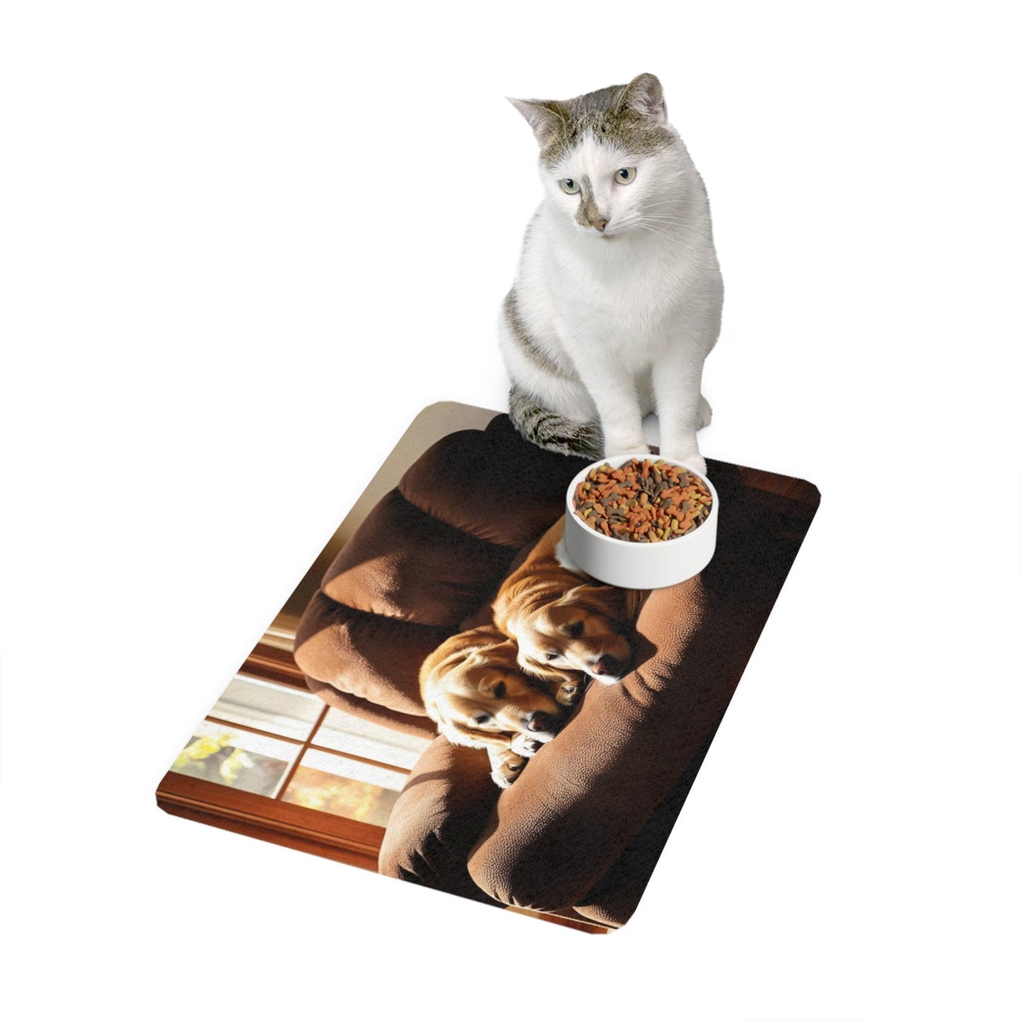 Non-Slip Pet Food Mat – Waterproof Feeding Mat for Dogs