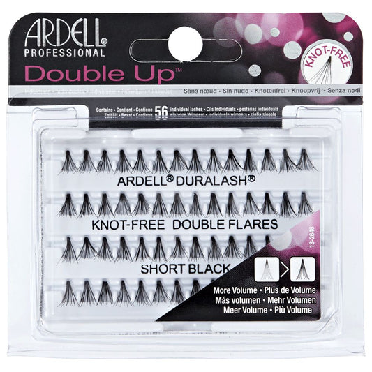ARDELL Professional Double Individuals sans Nœuds Double Évasé - Court Noir