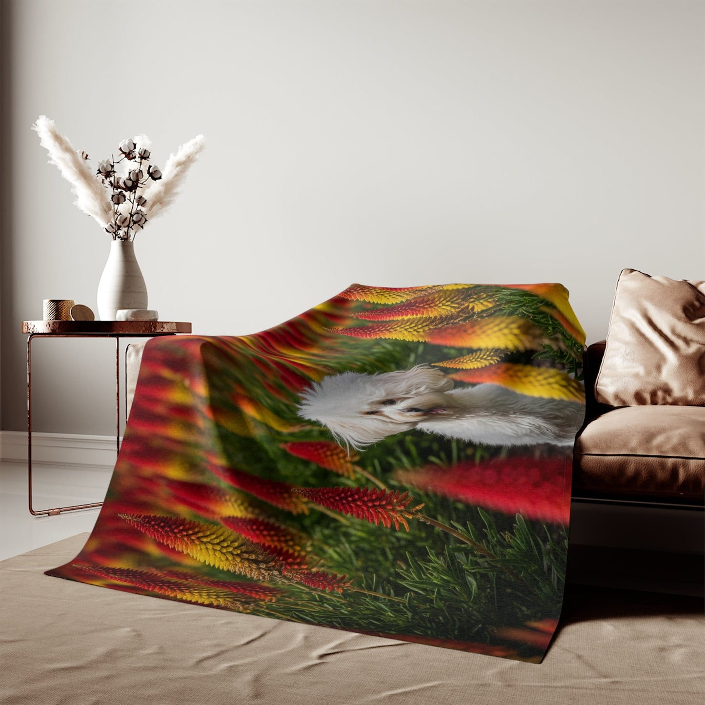 Sweatshirt Blanket – Plush Fleece Throw, 2 Size Options