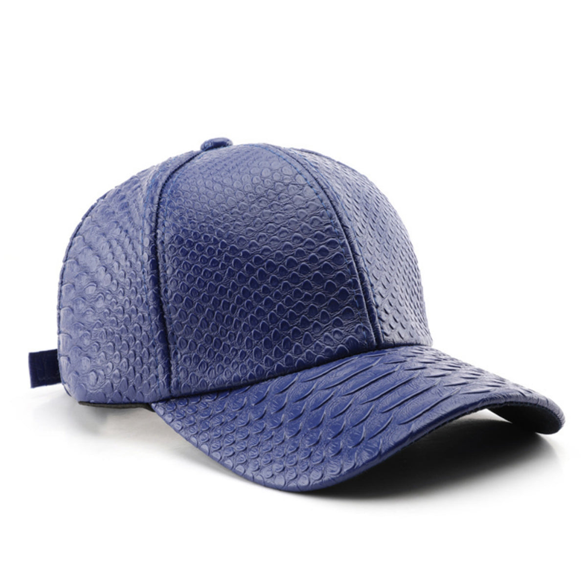 Monochromatic Light Board PU Leather Adjustable Trend Casual Baseball Cap Suitable For Outdoor Sports And Travel