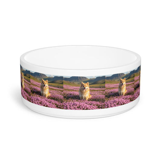 Ceramic Pet Bowl – 16 oz Dog Feeding Bowl