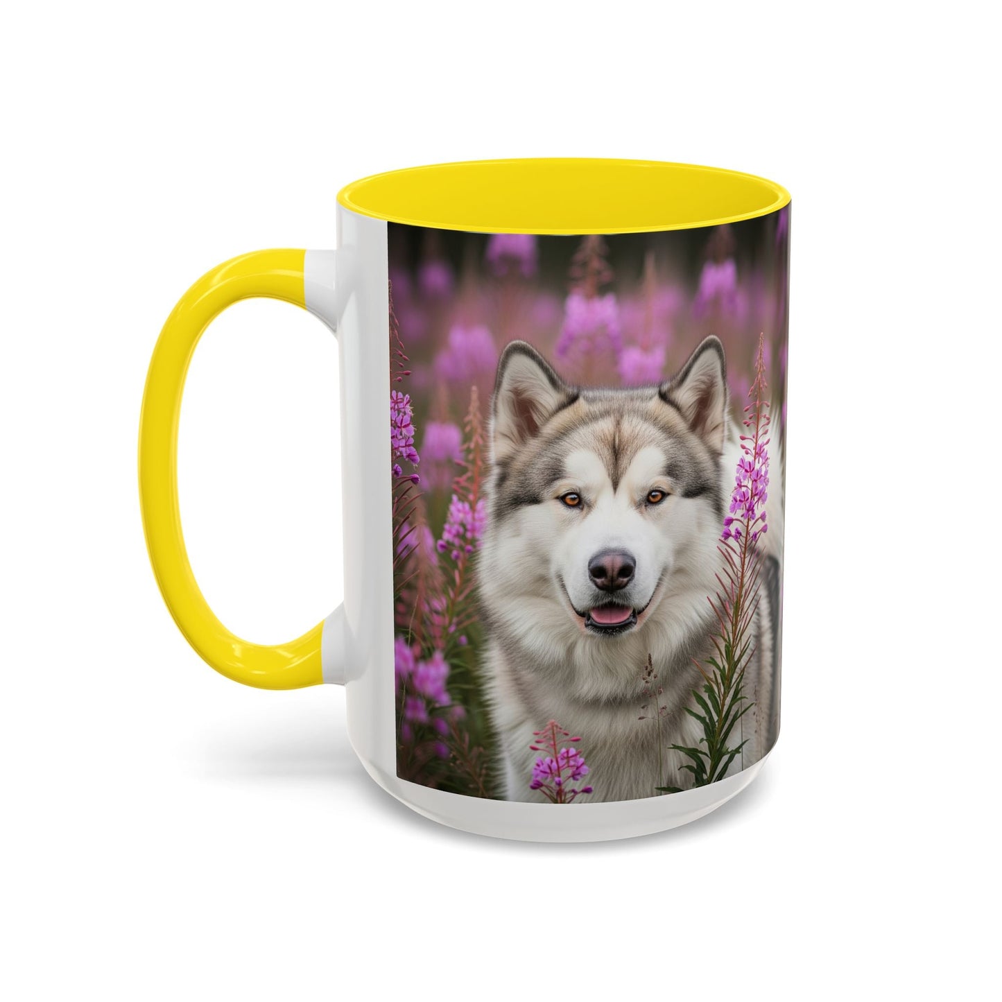 Keramiktasse mit Hunderassen-Motiv – 11 oz & 15 oz
