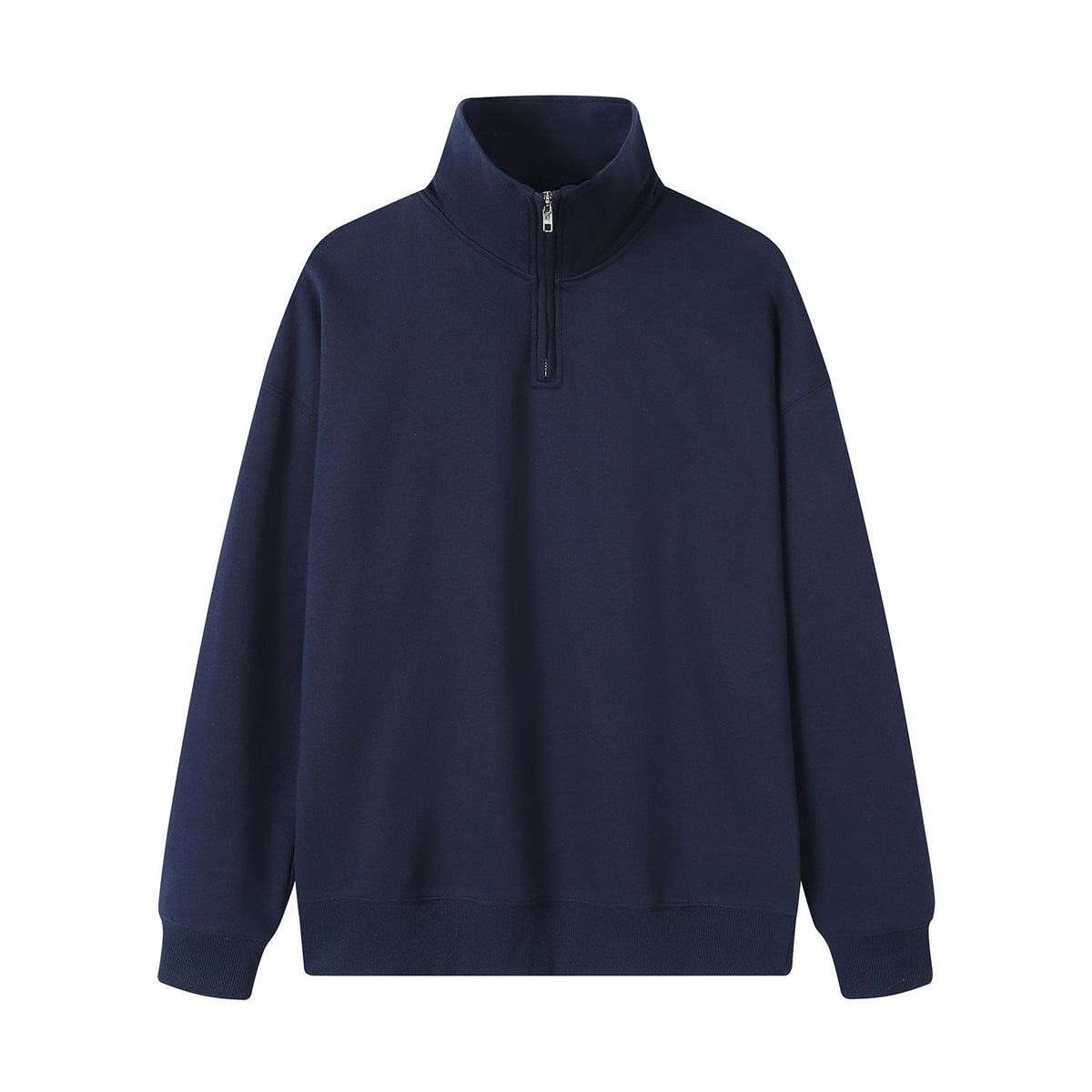 Women's  Premium Half-zip Stand-up Collar Hoodie