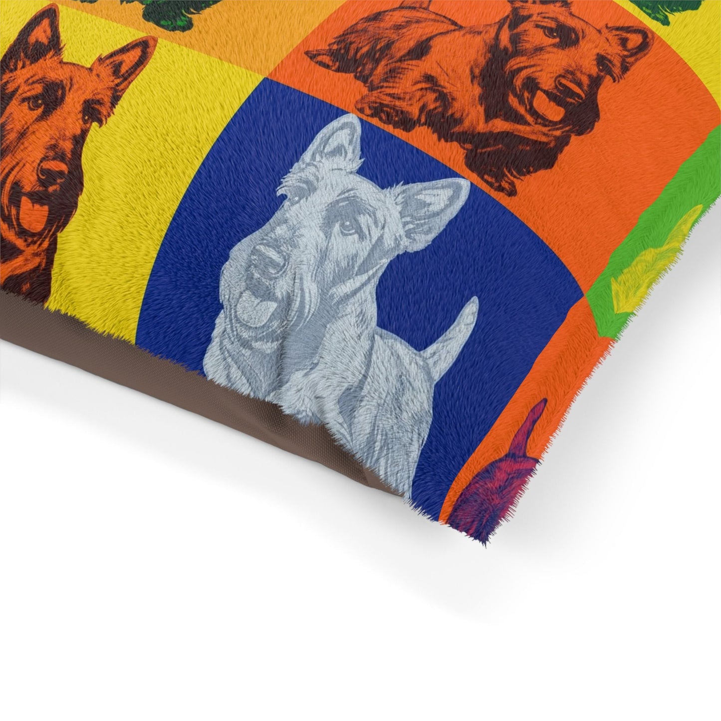 Haustierbett – Plüsch-Hundebett, 3 Größenoptionen