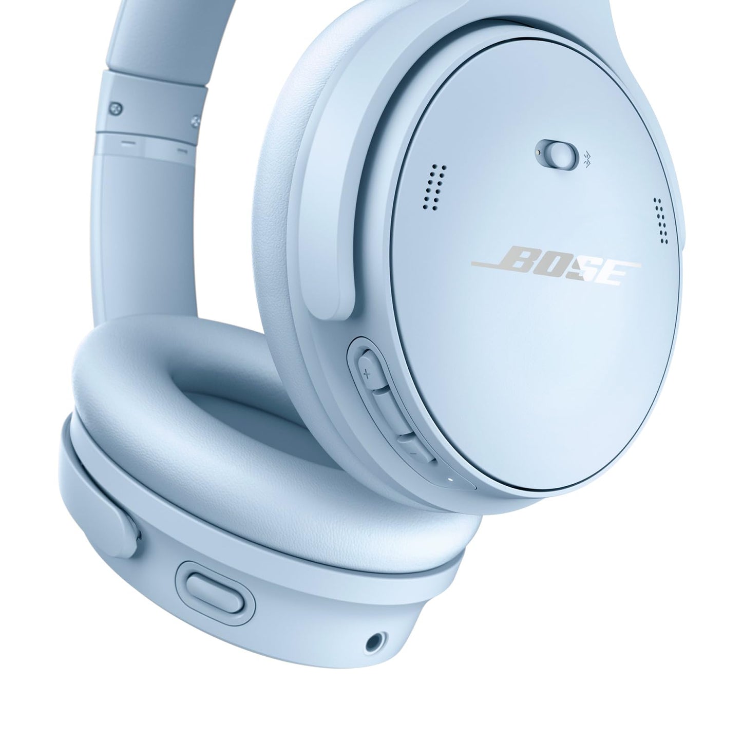 Bose QuietComfort Headphones - Wireless Bluetooth Headphones, Active Over Ear Noise Cancelling and Mic, USB-C Charging, Deep Bass, Up to 24 Hours of Playtime, Black