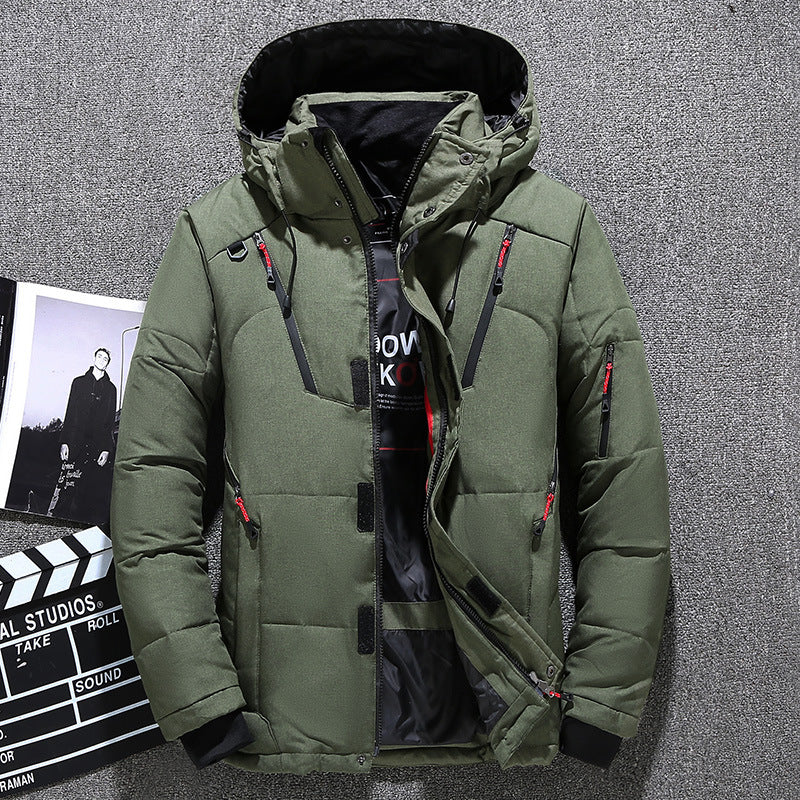 Thickened Oversized Men's Down Jacket