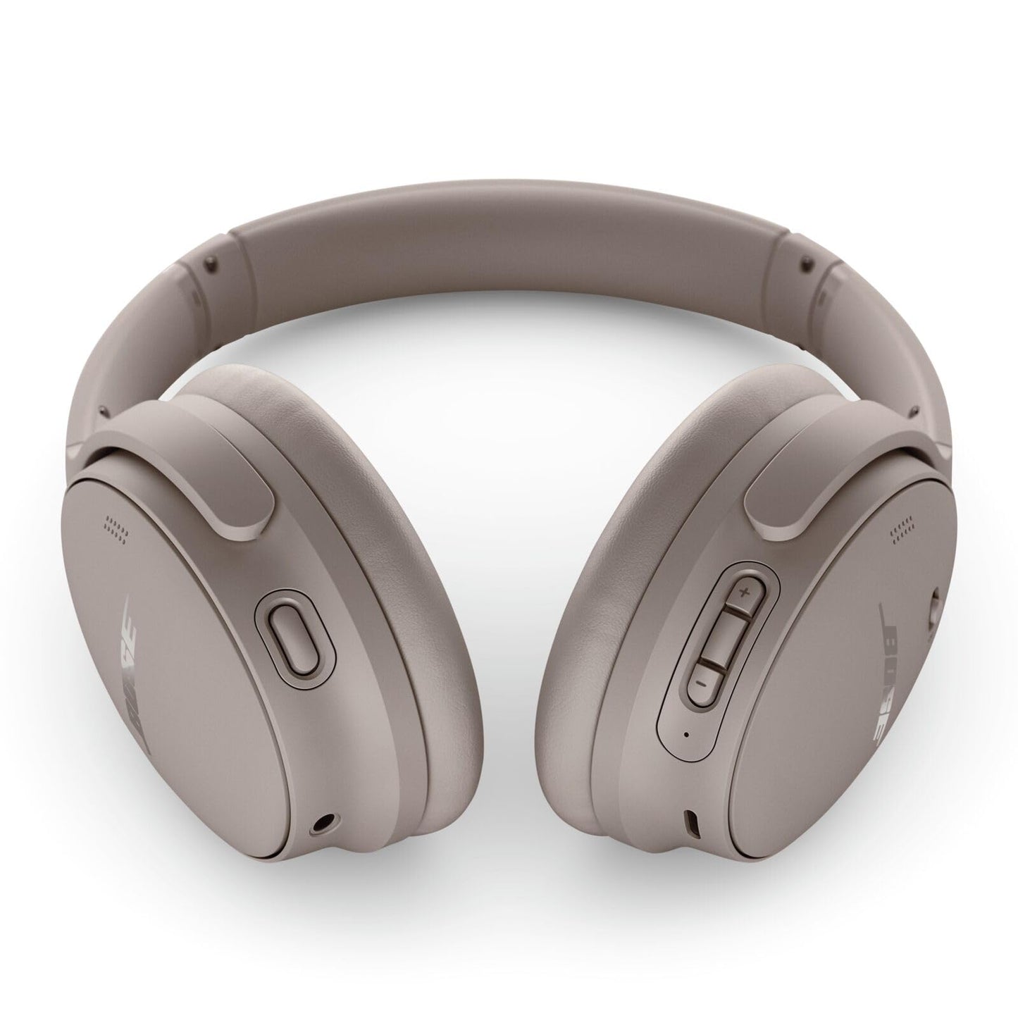 Bose QuietComfort Headphones - Wireless Bluetooth Headphones, Active Over Ear Noise Cancelling and Mic, USB-C Charging, Deep Bass, Up to 24 Hours of Playtime, Black